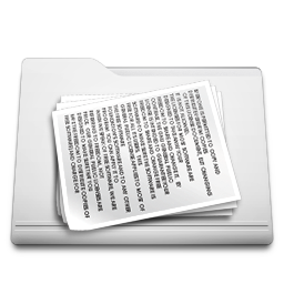 white folder documents
